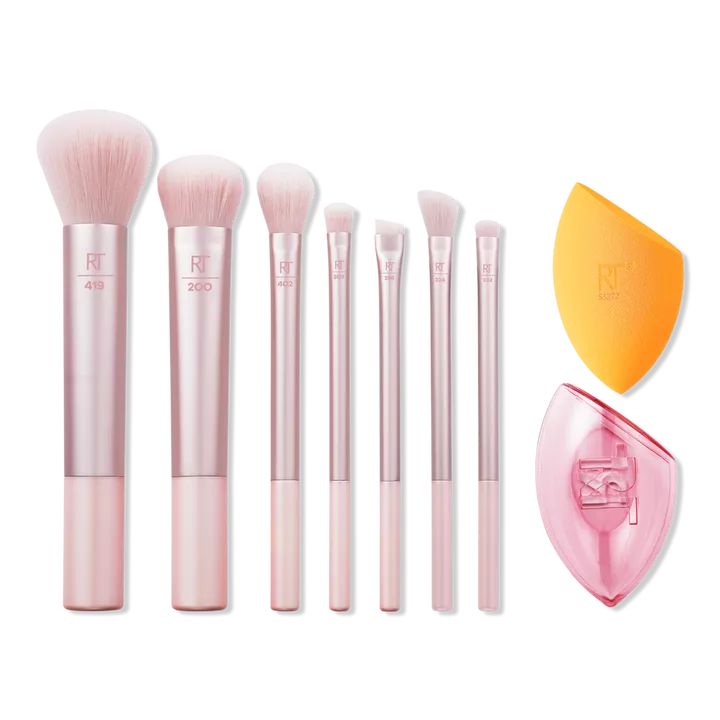 Twilight Tinsel 9-Piece Makeup Brush + Sponge Gift Set | Ulta