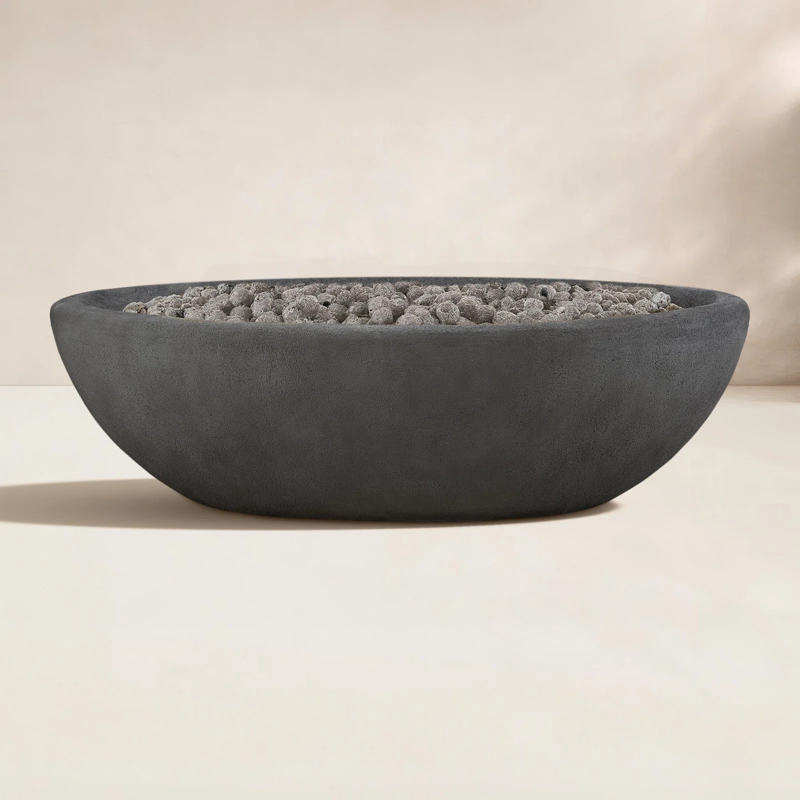 RIVERSIDE Oval Propane Fire Bowl by Real Flame | Birch Lane