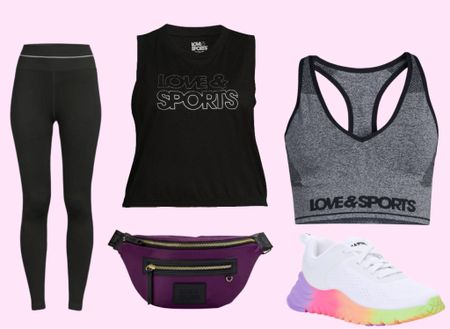 Athleticwear athleisure for fall workout clothes #walmartpartner #walmartfashiom @walmartfashion