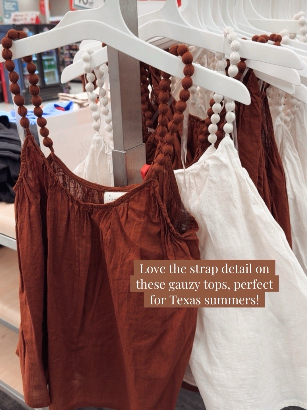 Obsessed with these cute bubble strap tanks! Need one of each please.

#LTKootd #LTKSeasonal #LTKOver40
