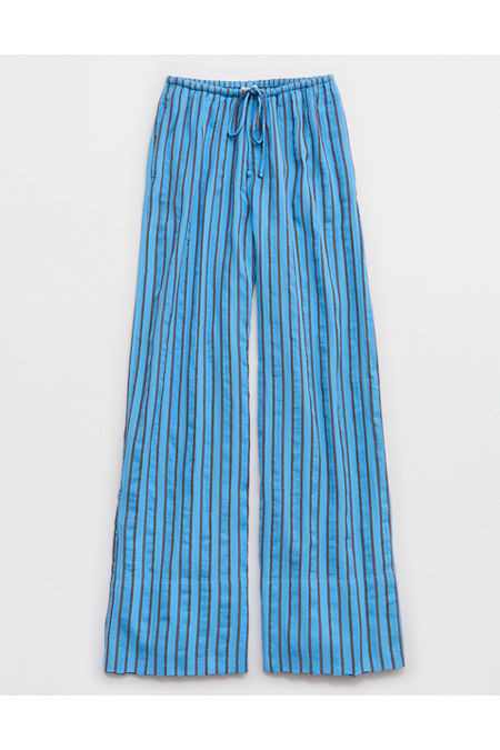 Aerie Day-Off Pant Women's Blue Vinyl XXS | Aerie