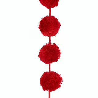 6ft. Red Pom Pom Garland by Ashland® | Michaels Stores