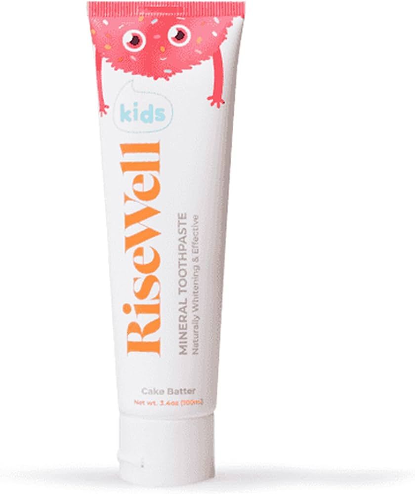 Risewell Kids Cake Batter Hydroxyapatite Toothpaste, 3.4 Ounce (Pack of 1) | Amazon (US)