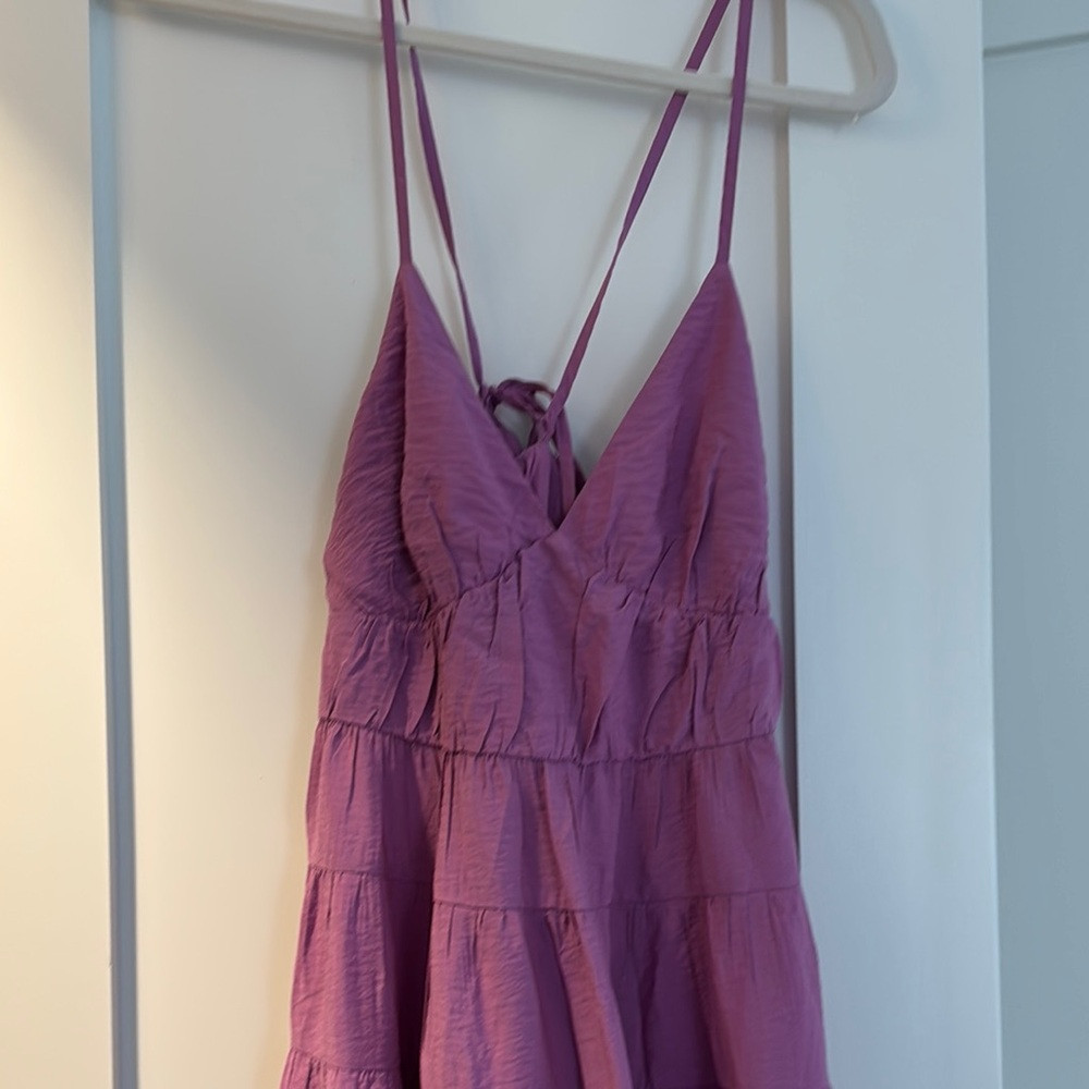 Abercrombie & Fitch Purple Maxi Dress | Poshmark