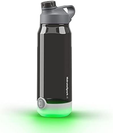 HidrateSpark TAP Smart Water Bottle, Tritan Plastic, Tap to Track Water Intake & Glows to Remind ... | Amazon (US)