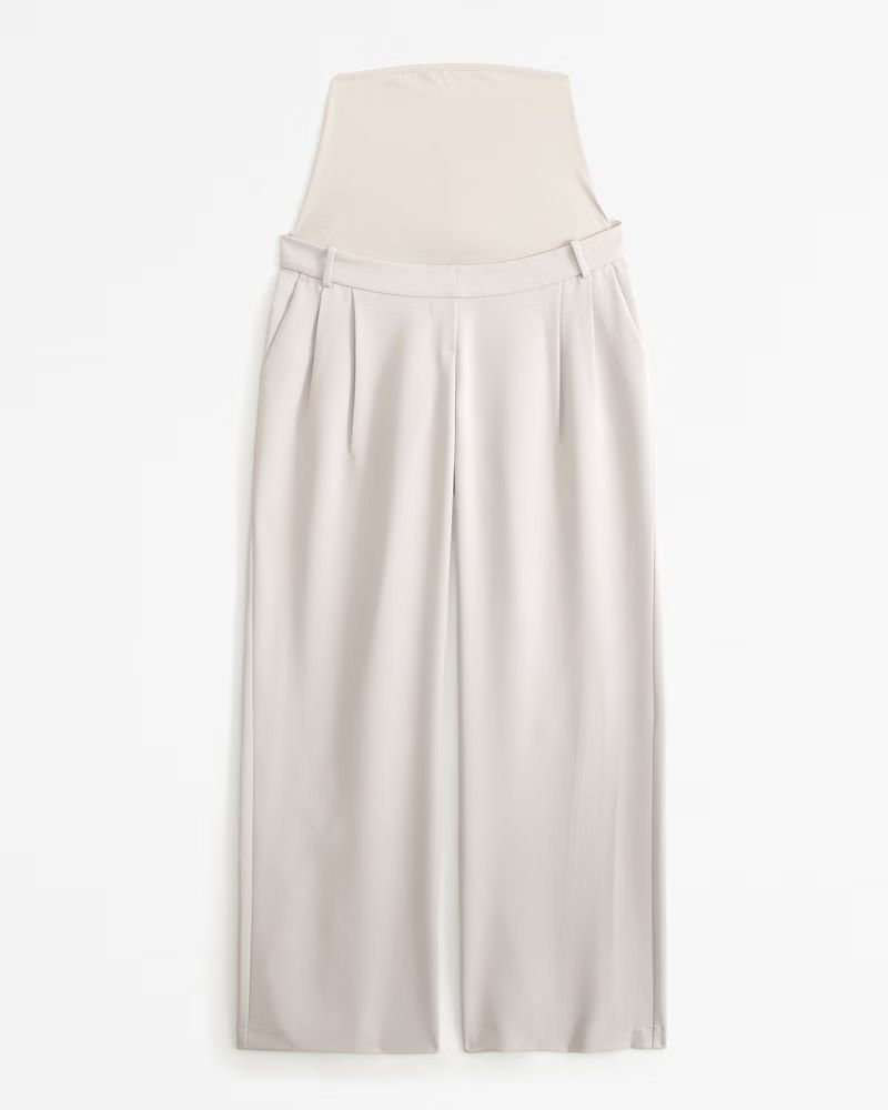 Maternity A&F Sloane Tailored Pant | Abercrombie & Fitch (US)