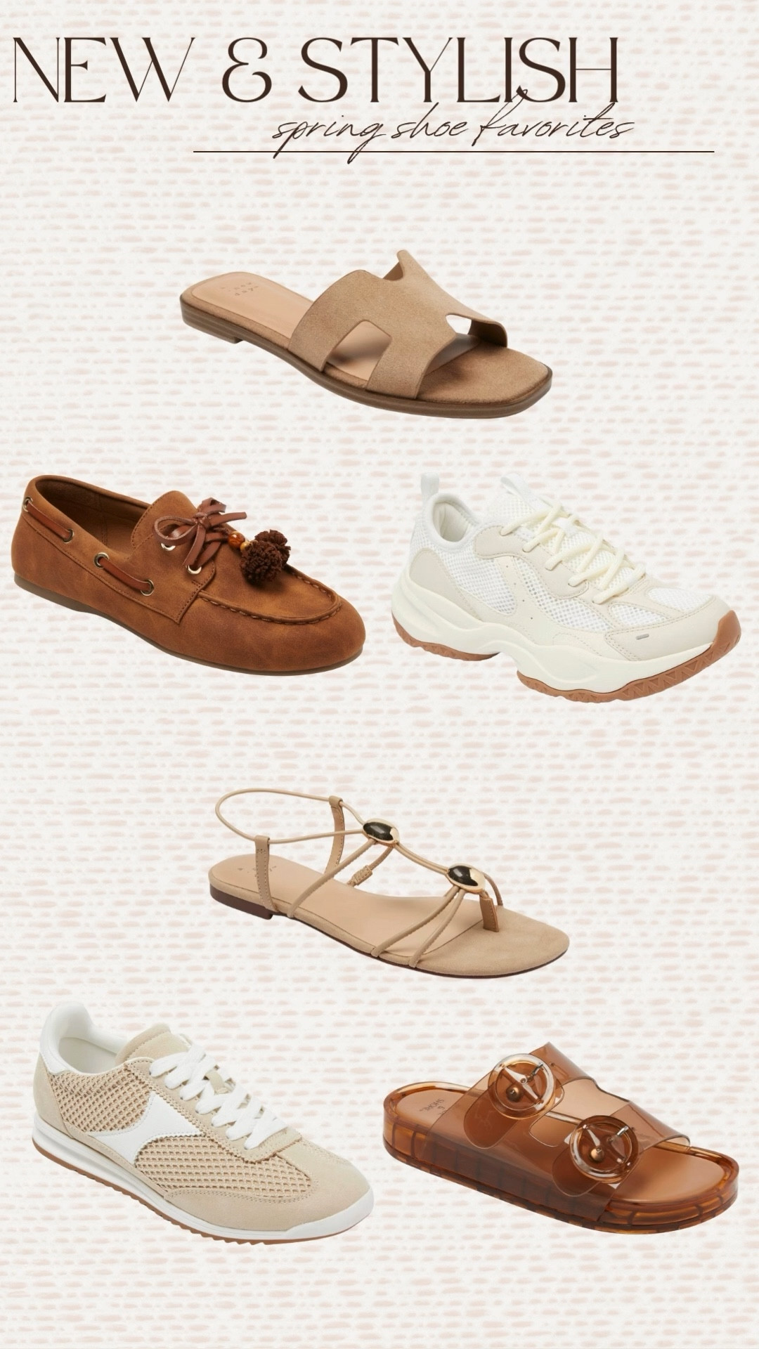 New and stylish spring shoes that are also affordable! 

Neutral sandals sneakers loafers trending best sellers viral affordable finds spring style spring fashion 

#LTKSeasonal #LTKFindsUnder50 #LTKFindsUnder100