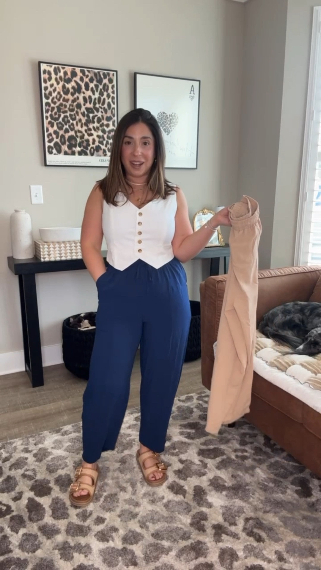 You guys, look at the newest colors I got of my absolute favorite Amazon pants EVER! They are the perfect short girl approved summer pants. This blue color is absolutely gorgeous for these warmer months and pairing it with this white linen vest is *chefs kiss* perfection 

Short girl outfit inspo, casual summer outfit inspo

#LTKSeasonal #LTKFindsUnder50 #LTKPetite