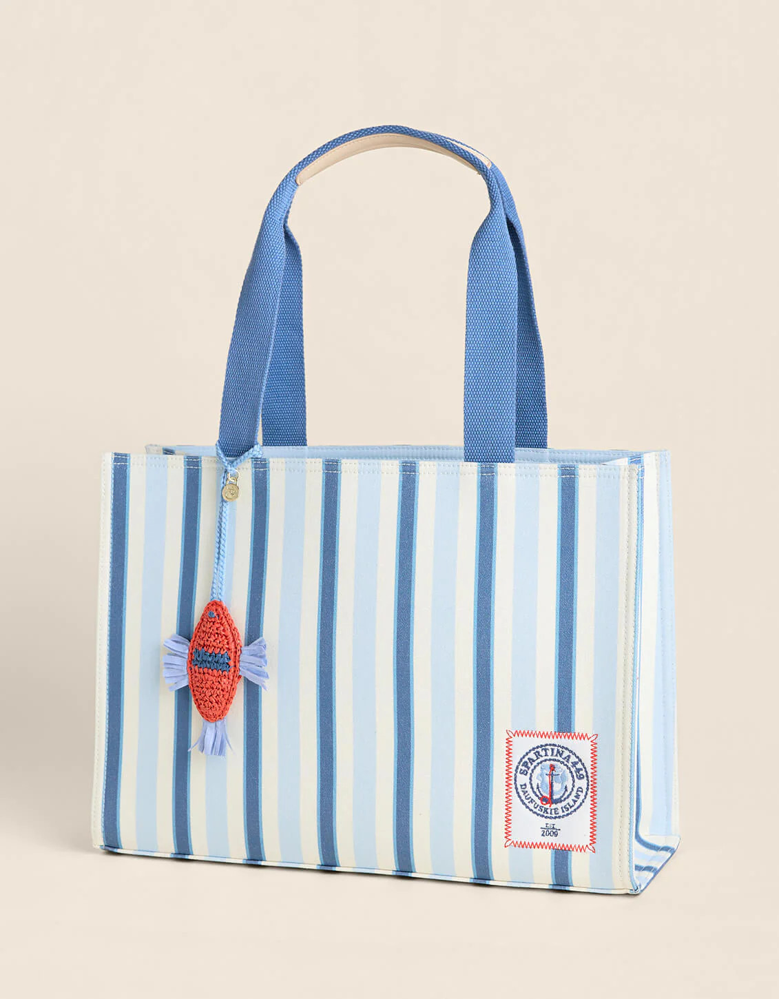 Shopper Tote Flagler Resort Wide Stripe | Spartina 449