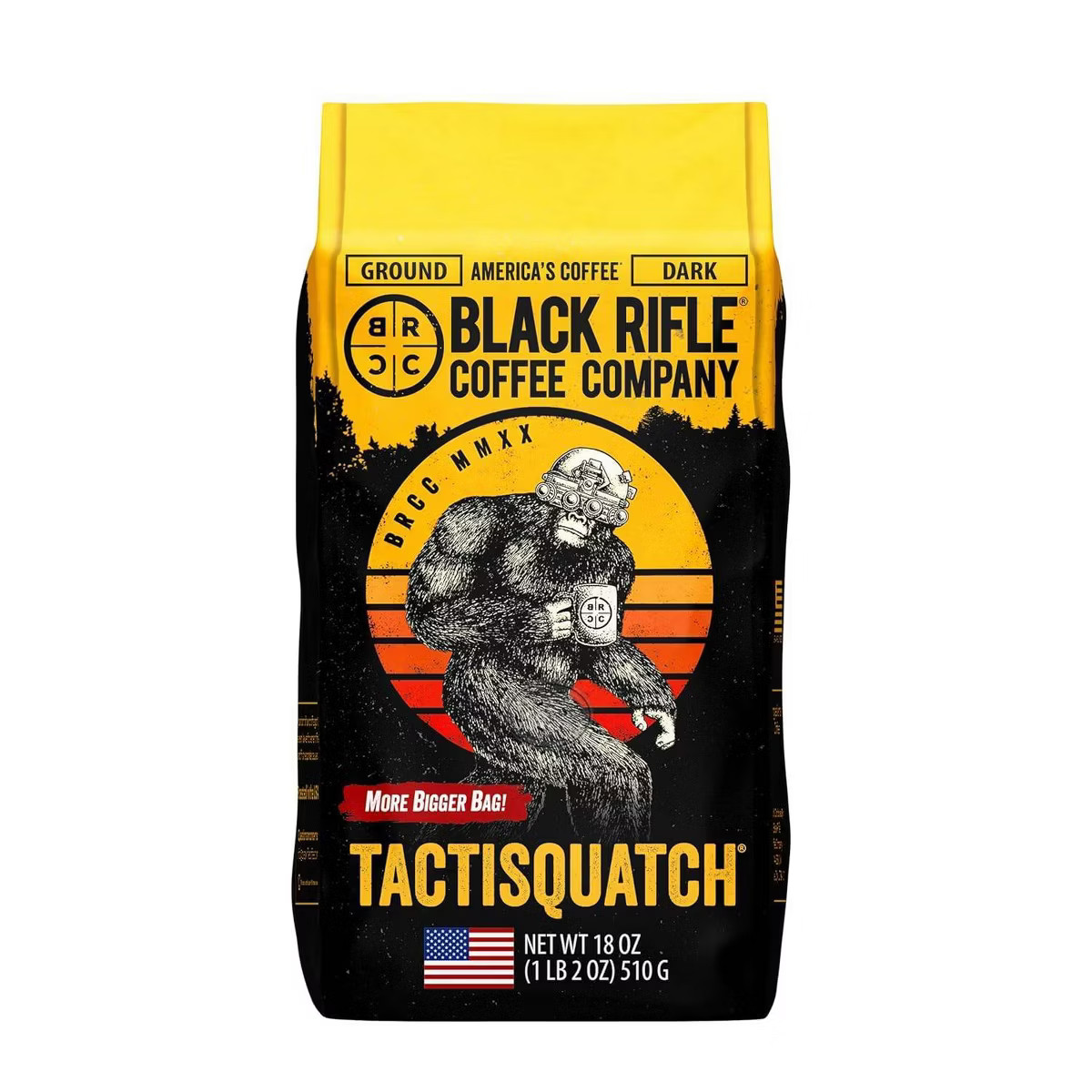 Black Rifle Coffee Company Tactisquatch Dark Roast Ground Coffee - 18oz | Target