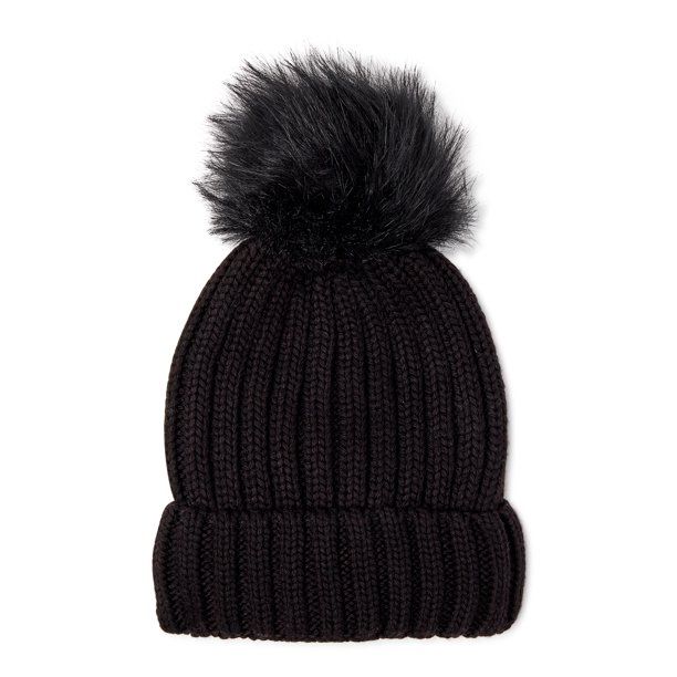 Time and Tru Women’s Pom Pom Beanie | Walmart (US)