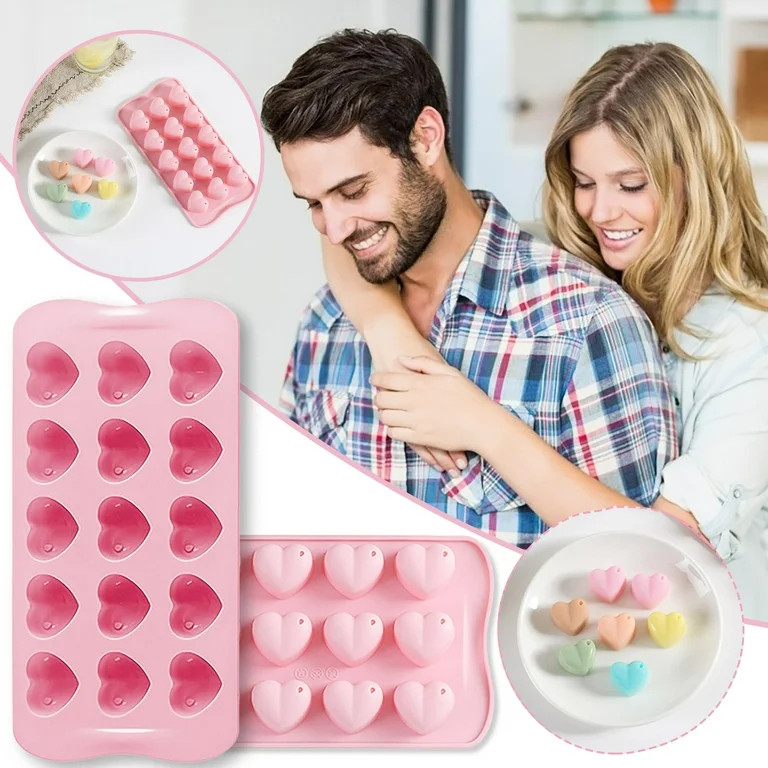 Hxoliqit Multi-purpose Cake Mold Silicone Round Love Heart-shaped Layered Cake Pan(Pink) Easy to ... | Walmart (US)