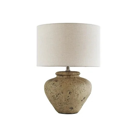 Signature Design by Ashley Mahfuz Beige 23" Ceramic Table Lamp | Walmart (US)