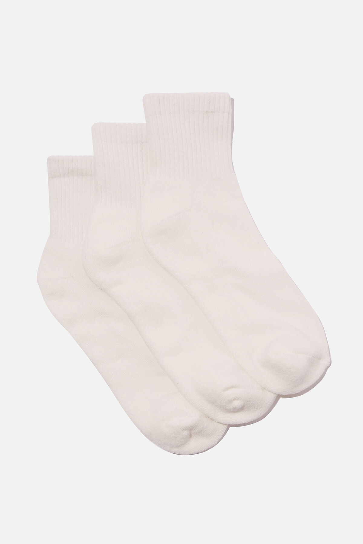 3Pk Club House Quarter Crew Sock | Cotton On (ANZ)