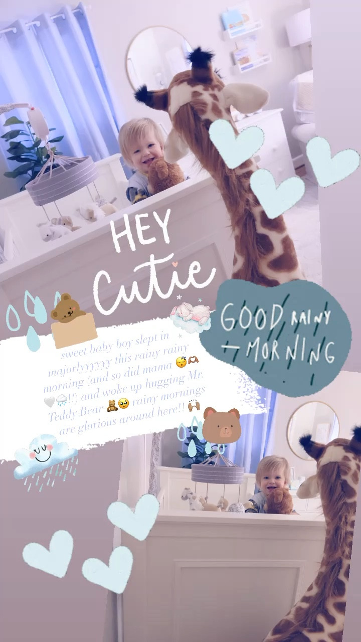 sweet baby boy slept in majorlyyyyyy this rainy rainy morning (and so did mama 😴🫶🏽🤍🌧️!!) and woke up hugging Mr. Teddy Bear 🧸🥹 rainy mornings are glorious around here!! 🙌🏽

#LTKbaby #LTKfamily #LTKhome
