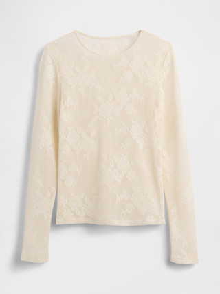 Sheer Lace Top | Gap (US)