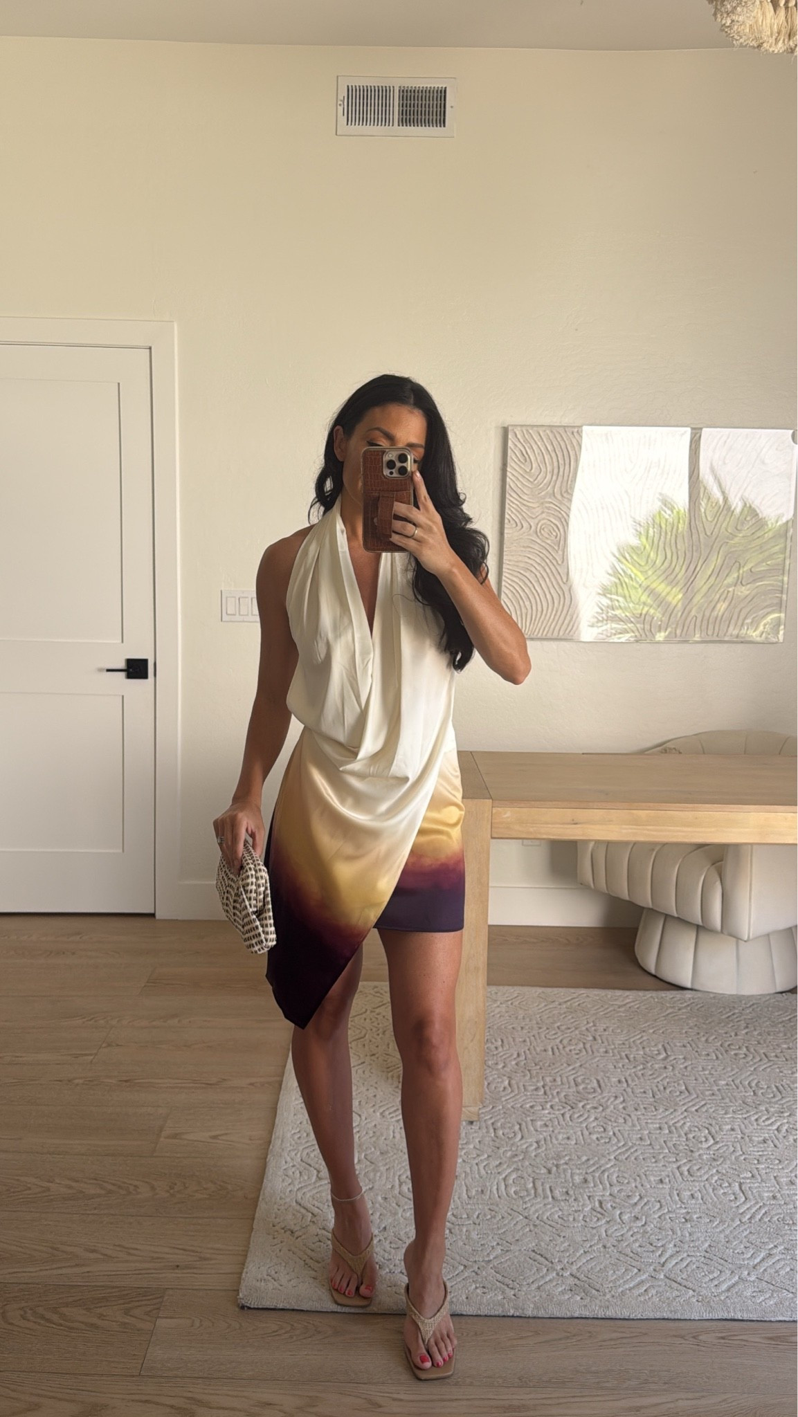 Commense satin vacation dress! I am in a size XS. The wrap halter detail is SO pretty!!

Mini dress
Vacation dress

#LTKSeasonal #LTKTravel #LTKootd