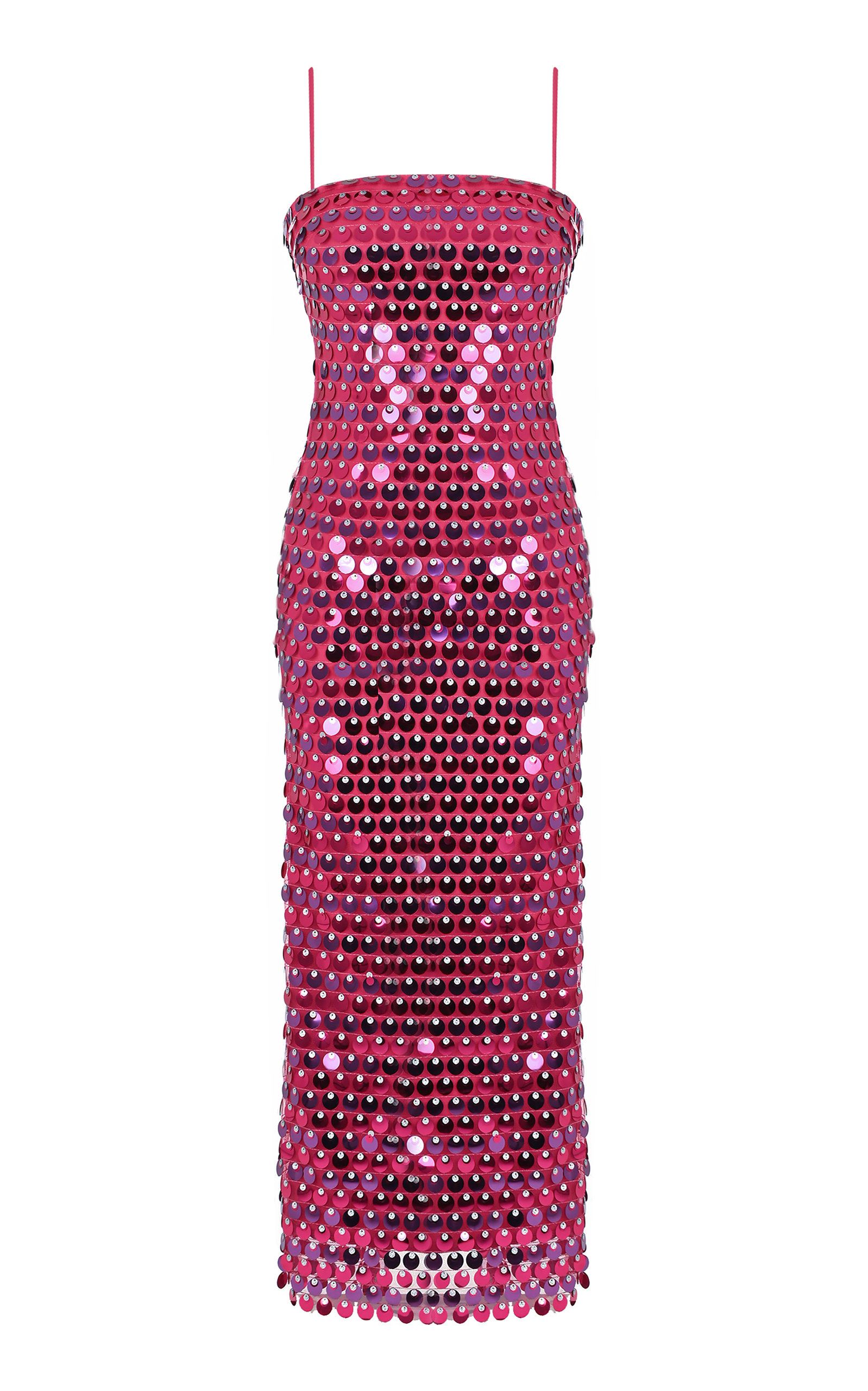 Phoenix Dress in Dark Pink Sequin | Moda Operandi (Global)