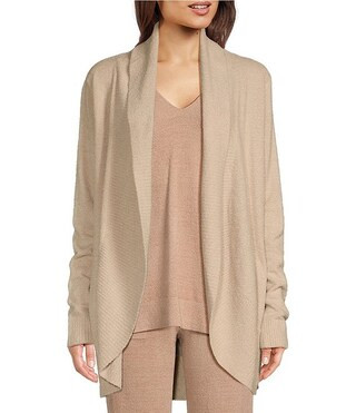 Barefoot Dreams Bamboo Long Sleeve CozyChic® Lite Circle Lounge Cardigan | Dillard's | Dillard's