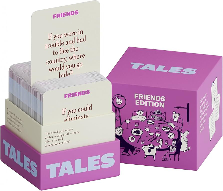 TALES Conversation Cards, Friends Edition 150 Count, Fun Friend Games for Adults, Teens, Kids, Pe... | Amazon (US)