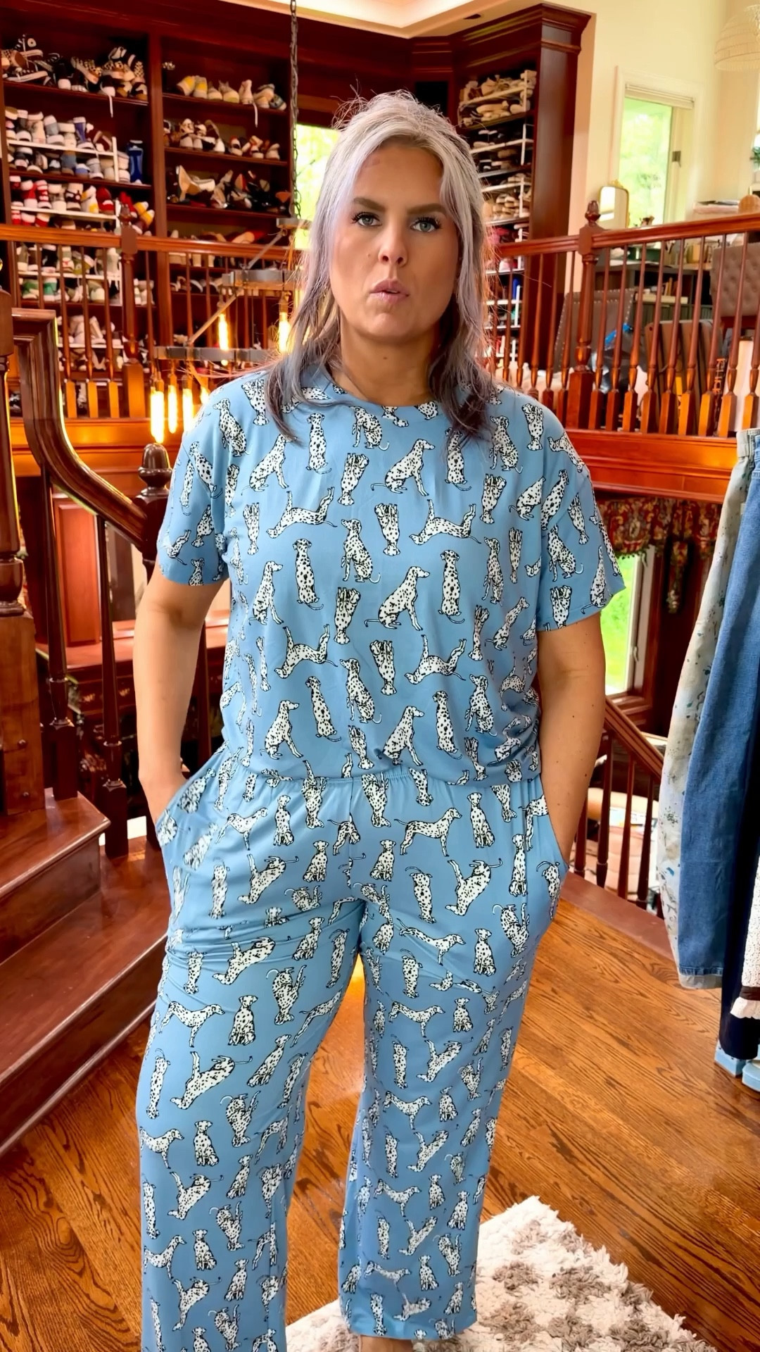 ⛔️CLEARANCE! 
Walmart Dog Dalmatian Pajamas
Wearing a large, TTS 

#walmart #walmartfashion #walmartstyle  walmart fashion, walmart style, walmart outfit, walmart look, walmart fashion, found it at walmart, walmart fashion finds, walmart summer, walmart winter, walmart fall, walmart spring, walmart new arrivals, walmart outfit, walmart outfit inspo, walmart outfit inspiration, walmart curves, walmart curvy, curvy walmart, midsize walmart, walmart midsize, walmart ootd, walmart shopping, new at walmart  #under20 #under30 #under40 #under50 #under60 #under75 #under100 #affordable #budget #inexpensive #size14 #size16 #size12 #medium #large #extralarge #xl #curvy #midsize #pear #pearshape #pearshaped budget fashion, affordable fashion, budget style, affordable style, curvy style, curvy fashion, midsize style, midsize fashion 

#LTKMidsize #LTKSaleAlert #LTKOver40