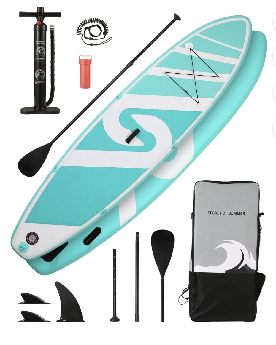 Save $260 with this Flash Deal!!! I will NOT be buying a new paddle board when you see my graceful photos falling off our paddle board🤣🤣 My boys love our paddle board! 

#LTKFamily #LTKSwim #LTKSummerSales