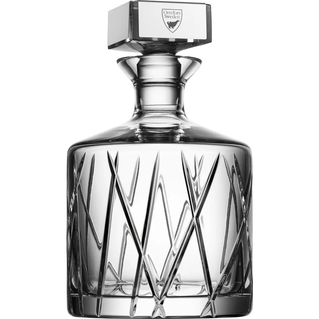 Orrefors City Crystal Decanter in Clear at Nordstrom | Nordstrom