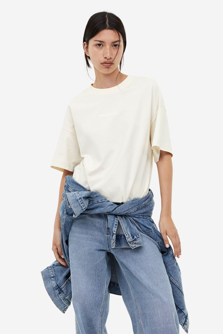 Oversized T-shirt | H&M (UK, MY, IN, SG, PH, TW, HK)