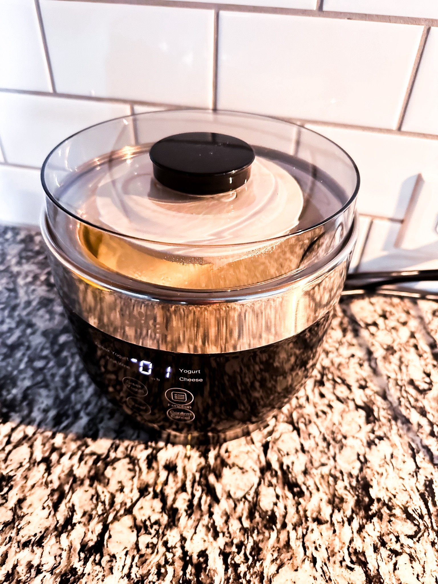 We love experimenting in the Wolfe Kitchen! 👩🏻‍🍳 But having kiddos with sensory food issues has definitely made it a challenge.… So, we started making our own yogurt!🍦We are thrilled our little ones are getting their essential probiotics and it tastes AMAZING! 😊 #cooking #cookingwithkids #desserts #yogurt #yogurtmaker #cheesemaker #greekyogurt #bakingwithkids 

#LTKfitness #LTKGiftGuide #LTKfindsunder50