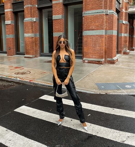 Street style Barbie x492882 … this leather corset top and cargo pants are an absolute vibe. Perfect for a date night or girls night in the city 

Birthday outfit | going out outfit | extra outfits | edgy outfit | leather pants outfit | nyc outfit | Vegas outfit 

#LTKshoecrush #LTKSeasonal #LTKstyletip