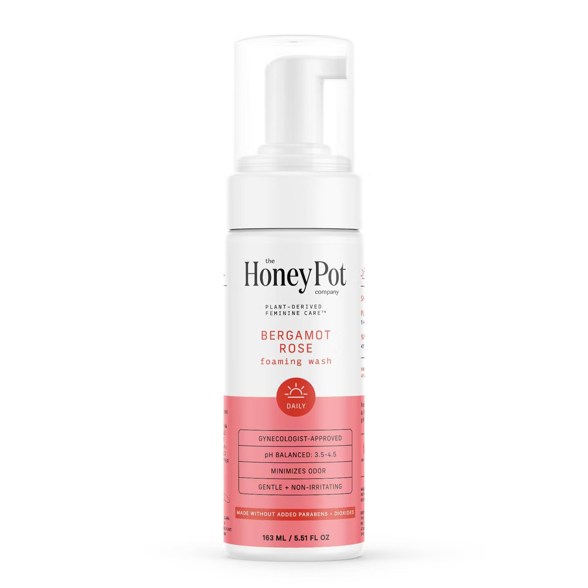 The Honey Pot Company, Bergamot Rose Feminine Foaming Wash - 5.51 fl oz | Target
