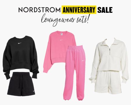 Best activewear sets in the Nordstrom Anniversary Sale! 
.
Loungewear athleisure Nike sweatshirt sweatpants sweat shorts faux leather leggings 

#LTKxNSale #LTKsalealert #LTKFind