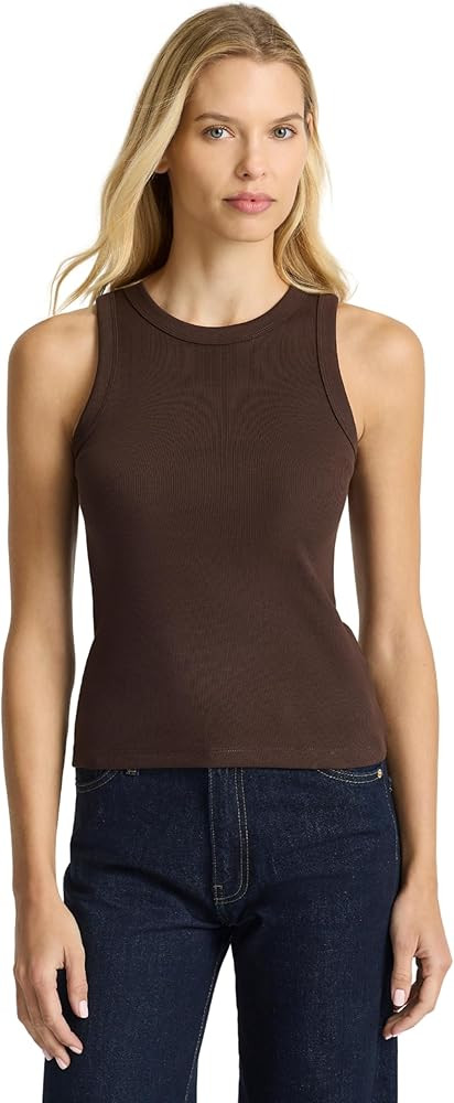 Women’s Good Earth Cotton® Tank Top – Australian-Grown Cotton, High Neck, Flattering Fit, La... | Amazon (US)