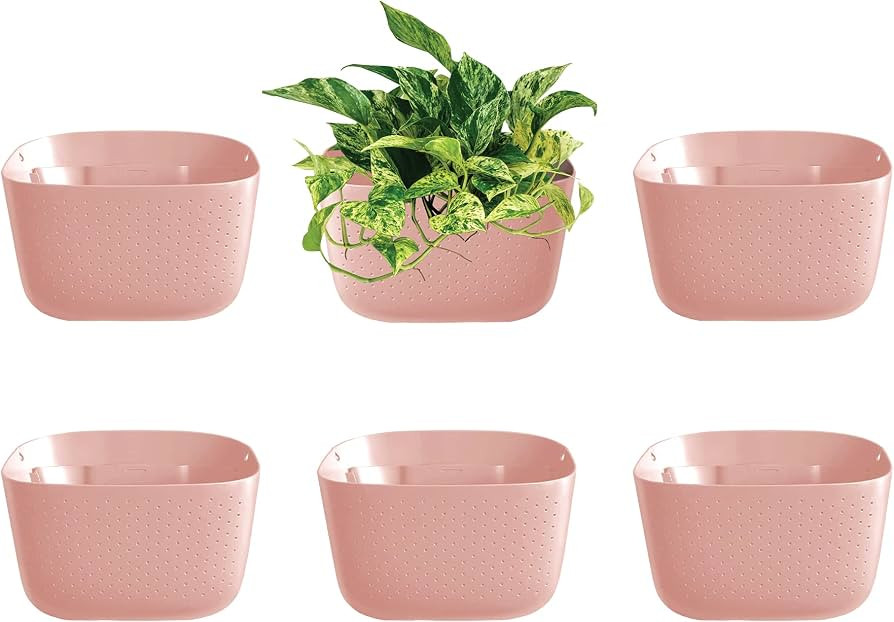 WallyGrow Eco Wall Planter, Create a Plant Wall with Hanging Planters for Indoor or Outdoor Use (... | Amazon (US)