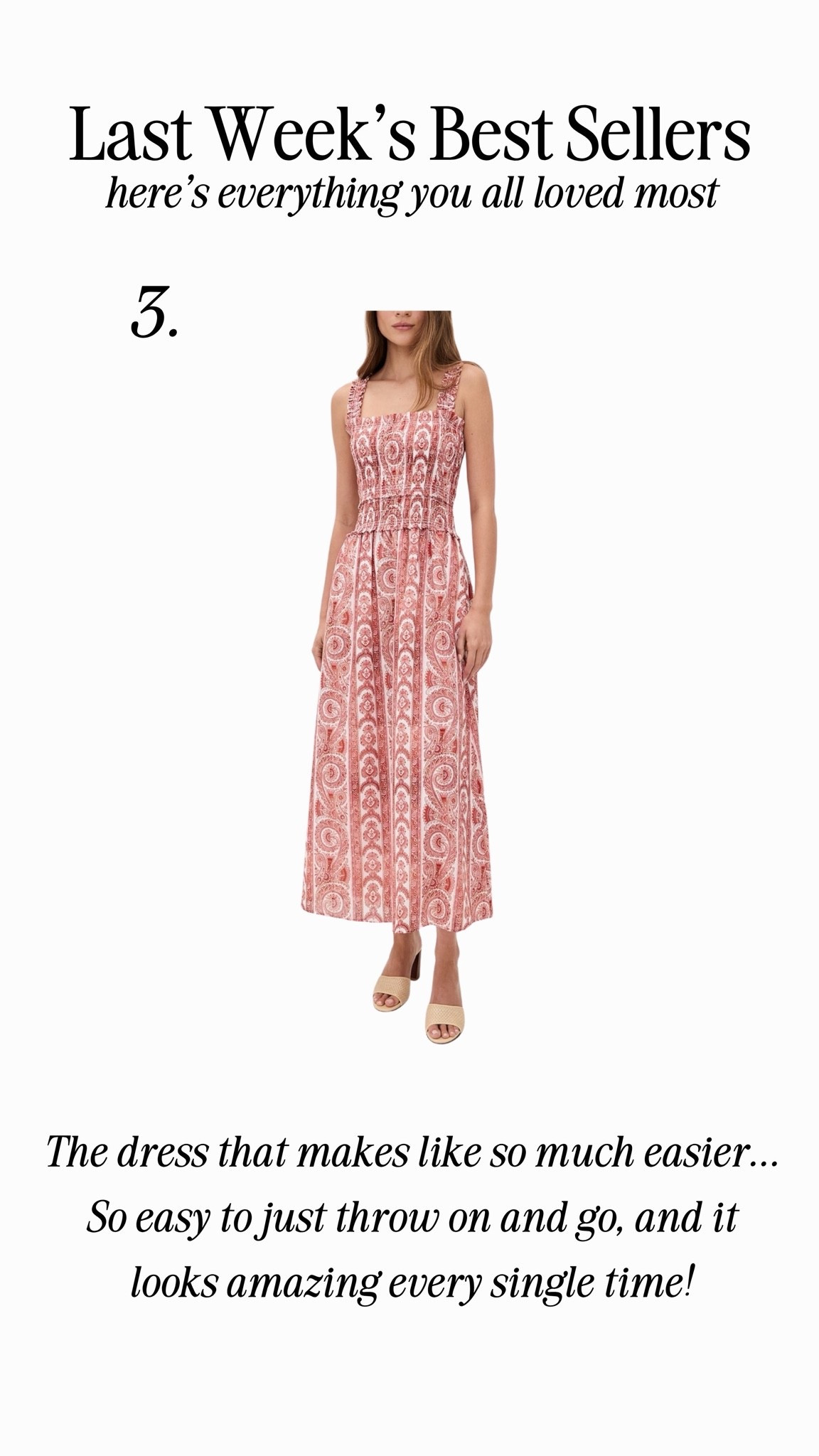 The dress that makes like so much easier... So easy to just throw on and go, and it looks amazing every single time!