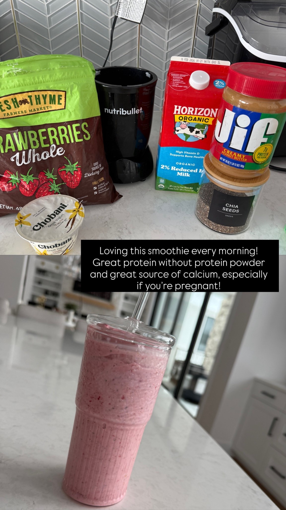 Best pregnancy and go to products to have on hand! I’m Abel to drink this smoothie daily with any aversions while also getting in my protein and calcium! 

#LTKfoodie #LTKmomlife #LTKBump