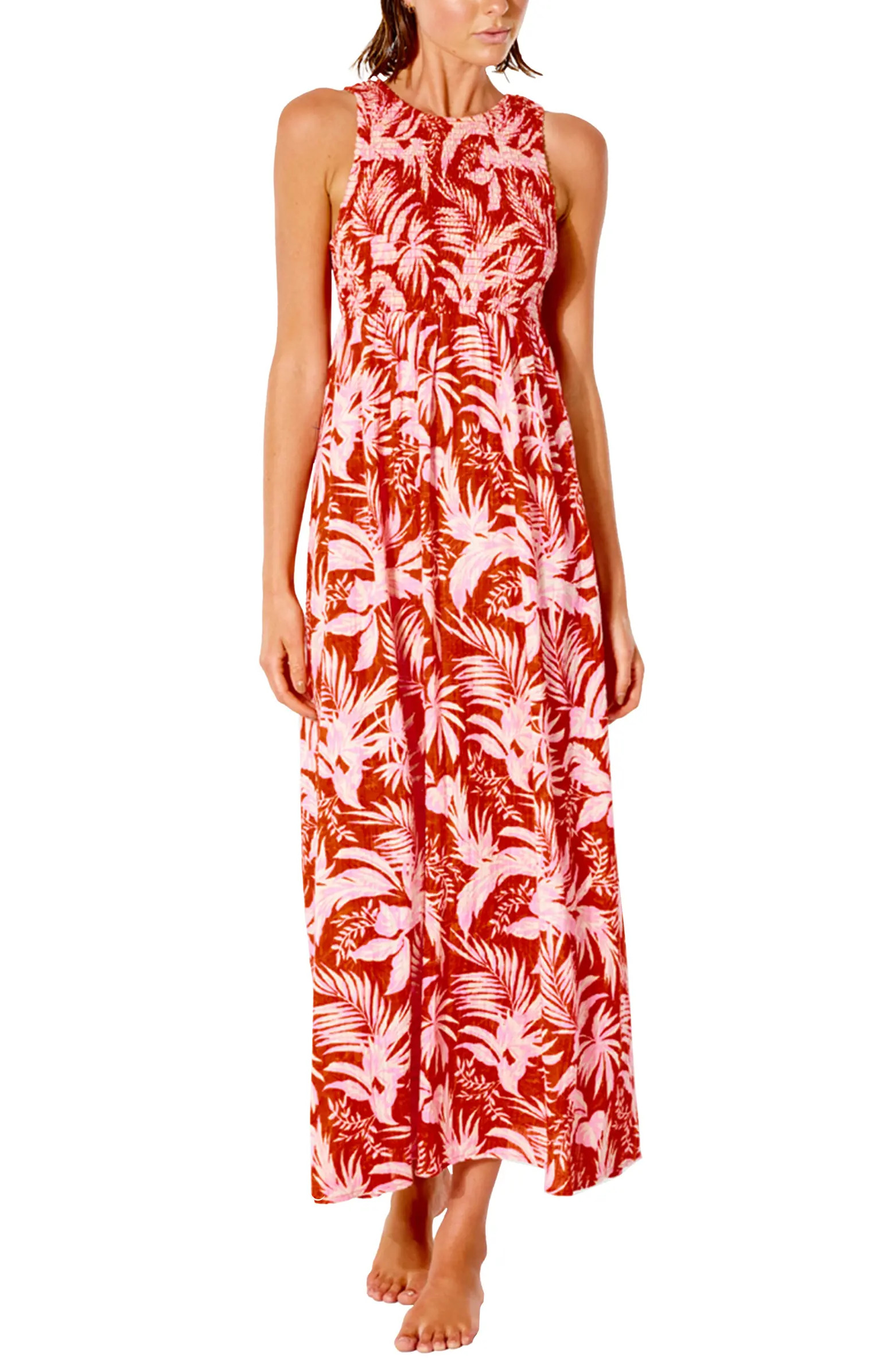 Sun Rays Print Maxi Dress | Nordstrom