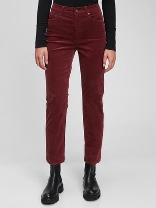 High Rise Vintage Slim Cords With Washwell | Gap (US)