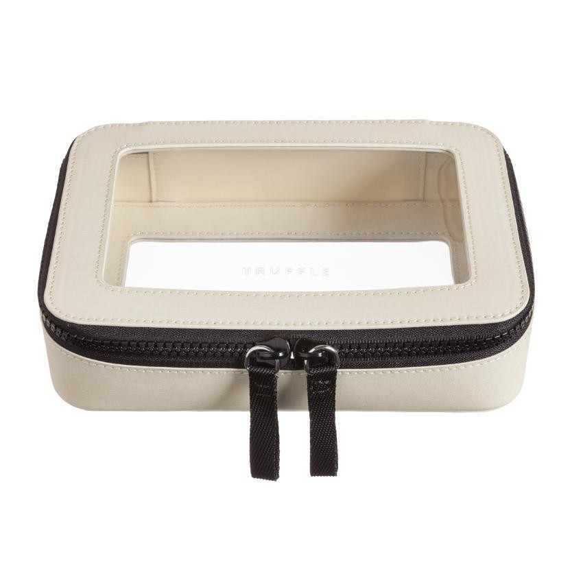 Clarity Jetset Case - Clear Travel Makeup Case | Truffle | TRUFFLE