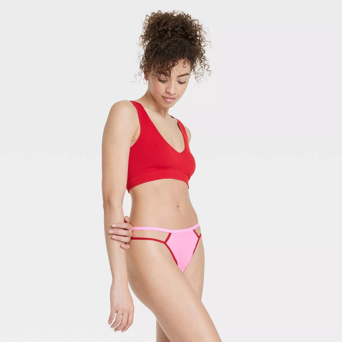 Women's Mesh Thong - Colsie™ | Target