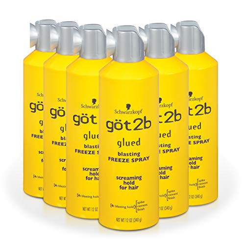 Got2b Glued Blasting Freeze Hairspray Aero, 12 Ounce (Pack of 6) | Amazon (US)