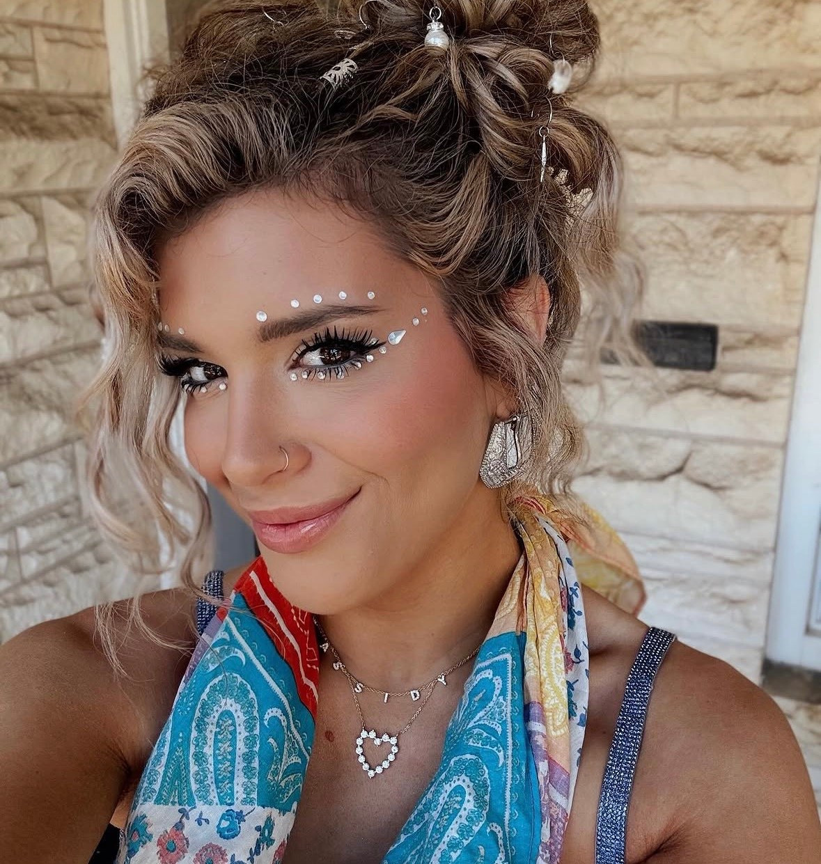 Get ready for concert season with these must-have items!! Face gems are definitely a necessity at this point 🥳💎 

Similar products listed 🩵