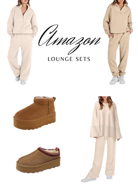 Neutral lounge sets from Amazon that are perfect for late winter in the new year ✨

#LTKSeasonal #LTKfindsunder50 #LTKstyletip