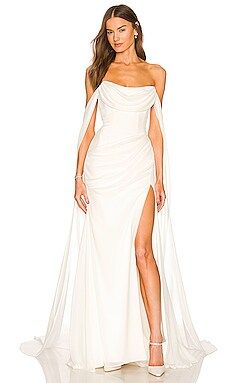 Katie May Athens Gown in Ivory from Revolve.com | Revolve Clothing (Global)