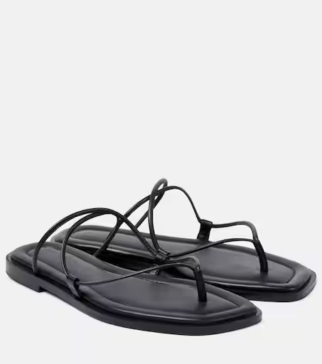 Nodi leather sandals | Mytheresa (US/CA)