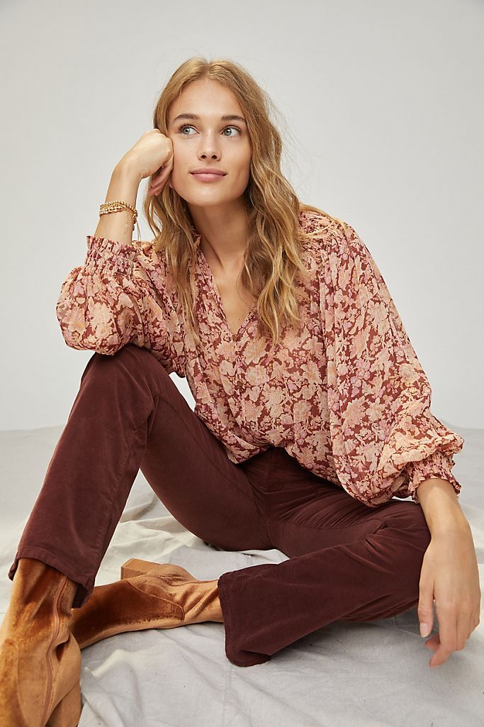 Rocio Shimmer Buttondown | Anthropologie (US)