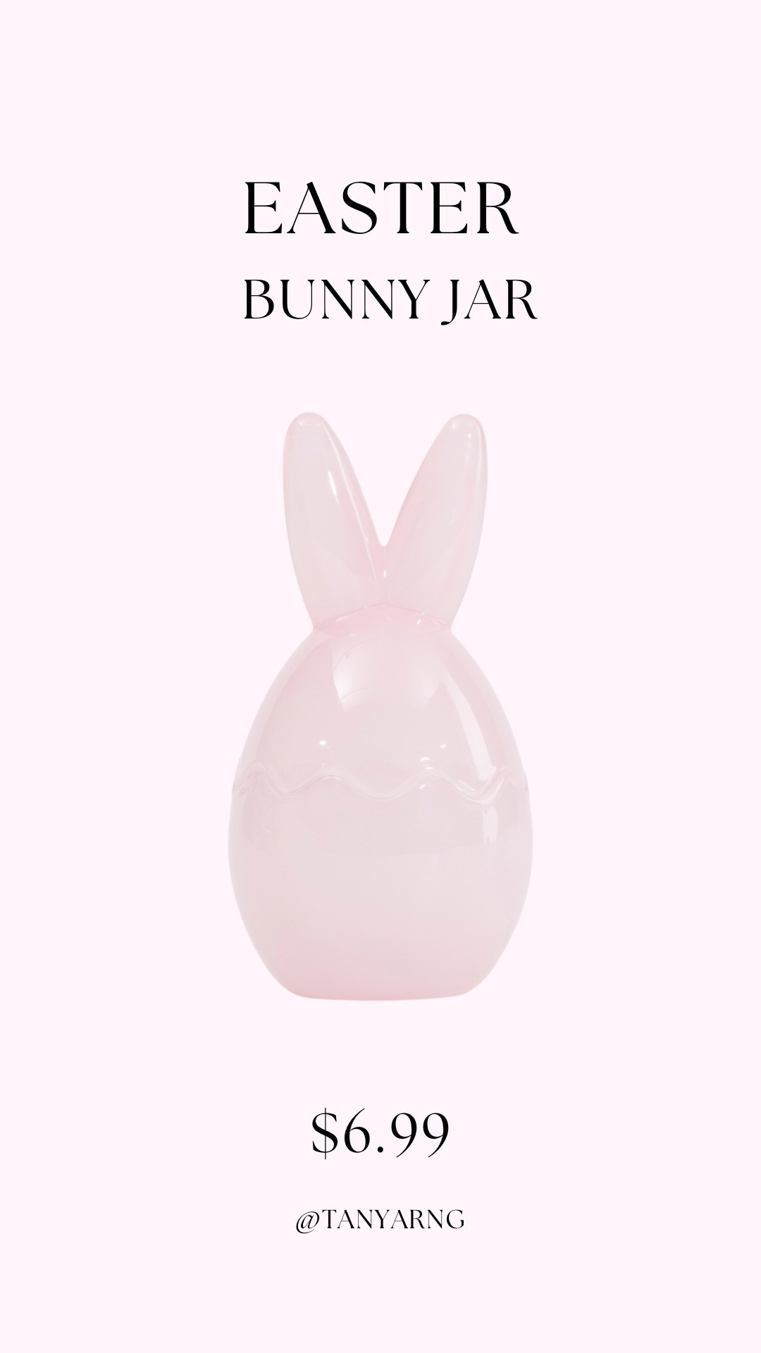 Bunny jar @Marshalls @tjmaxx 
