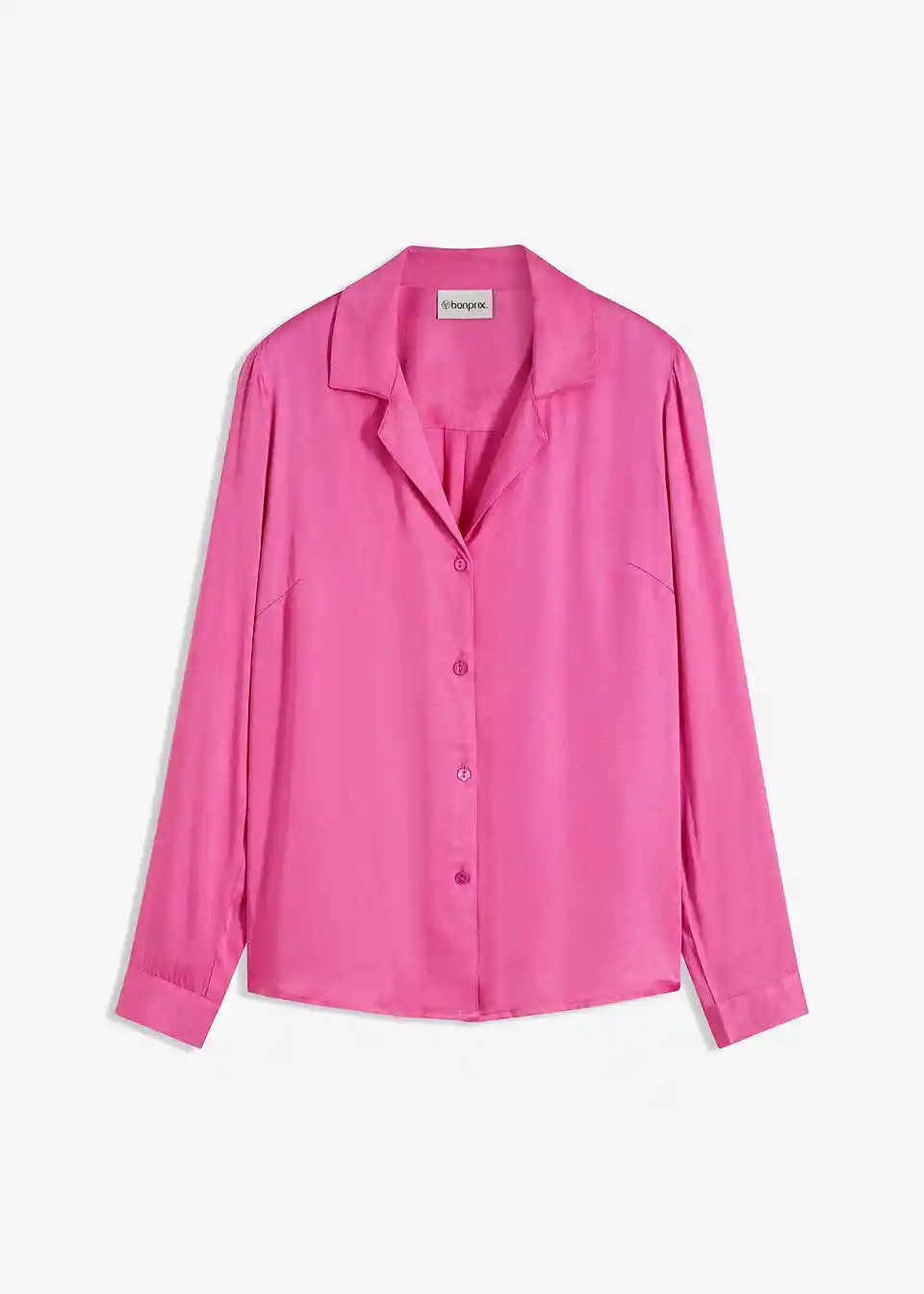Elegante Satinbluse - pink - Damen | bonprix | Bonprix DE