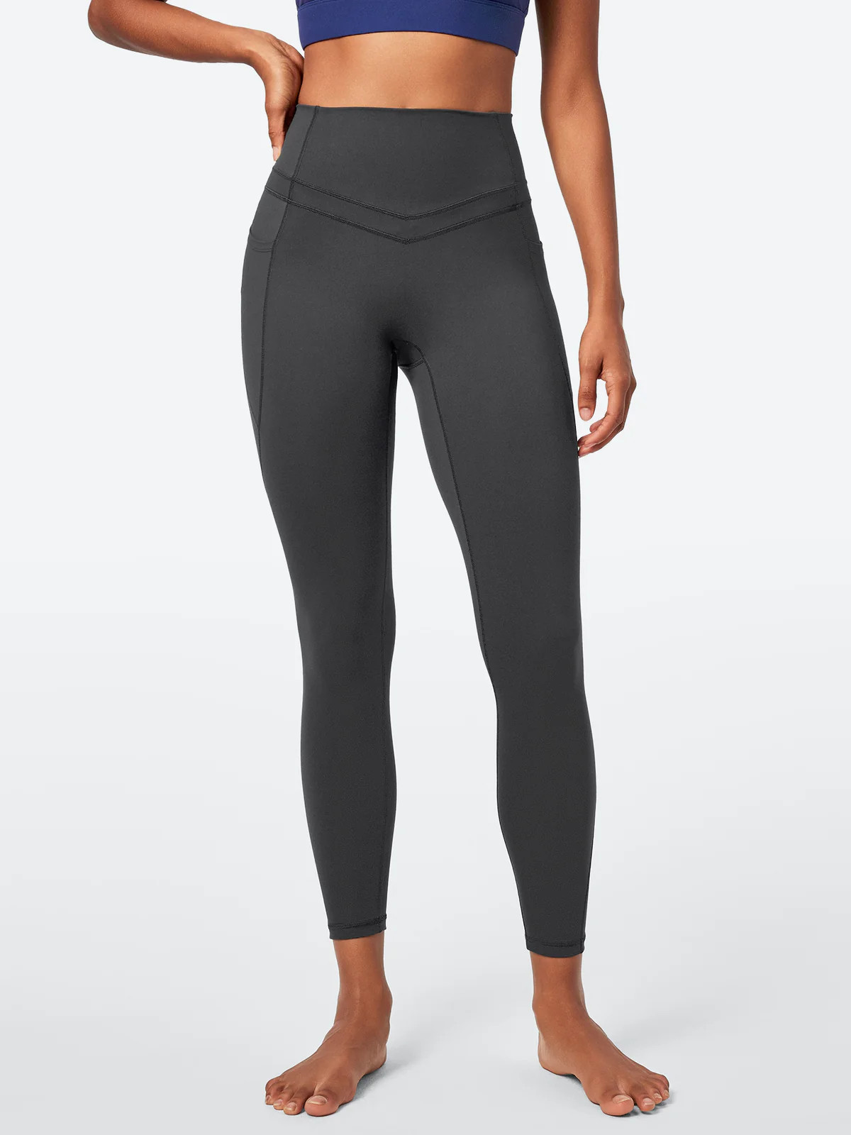 IUGA PowerTight Sandwich No Front Seam Leggings | IUGA