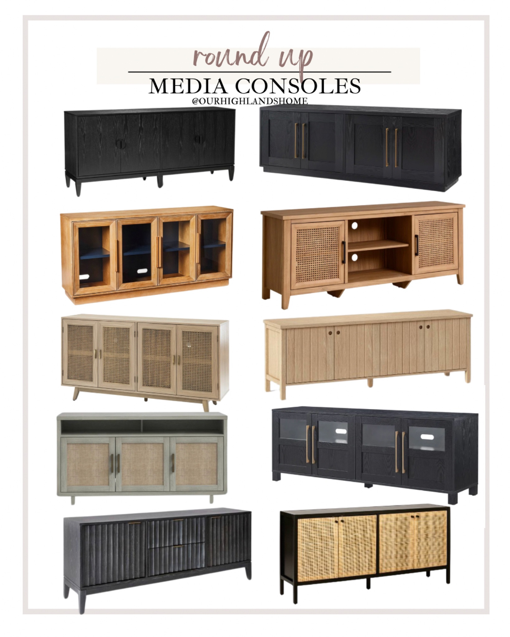 media consoles from target, home depot, and wayfair. wayfair consoles are currently discounted 

#LTKsalealert #LTKhome #LTKSale